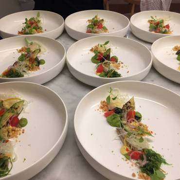 Menu van de chef