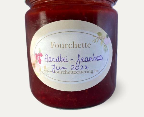 aardbei framboos confituur